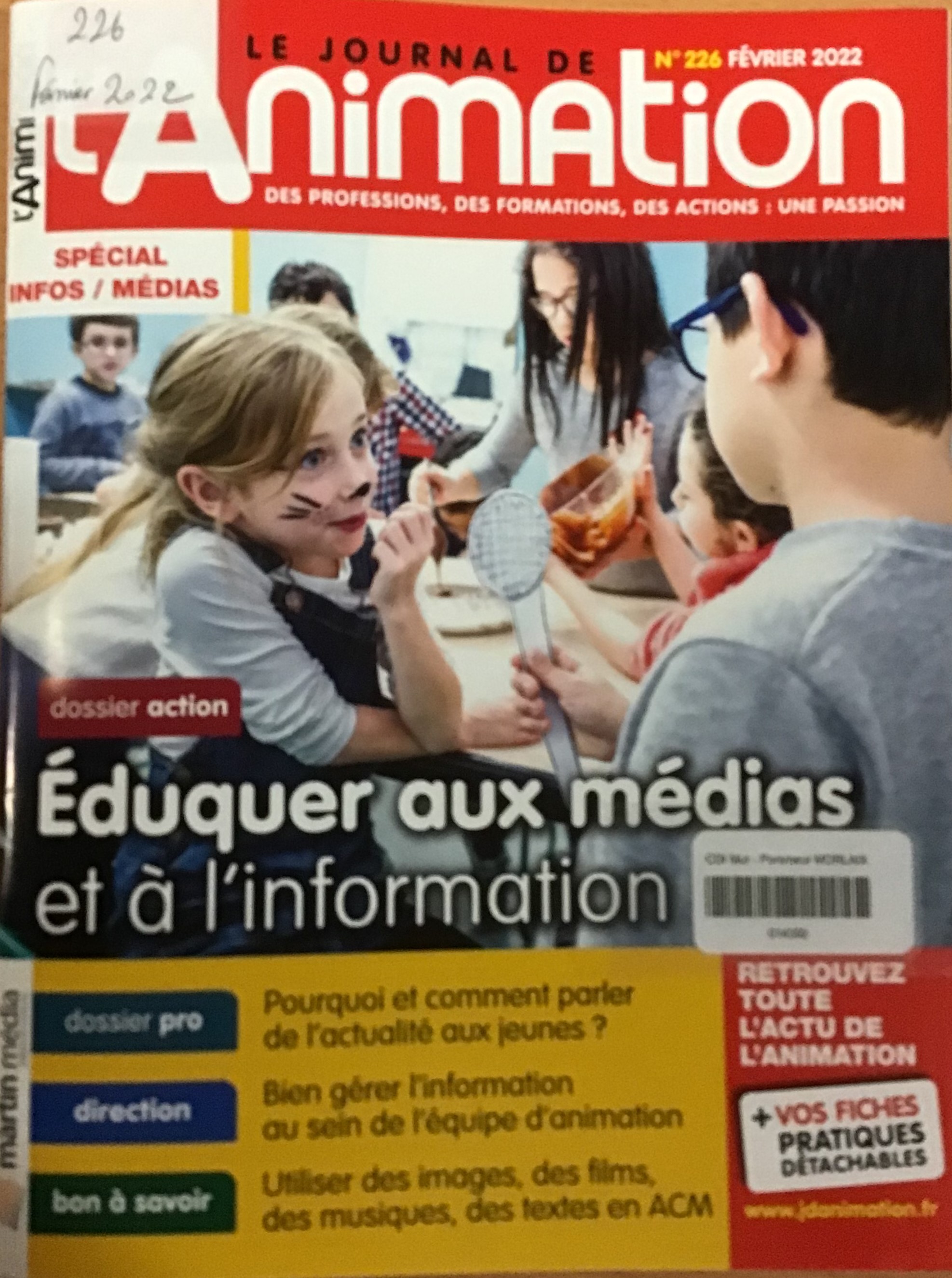 Journal de l'animation